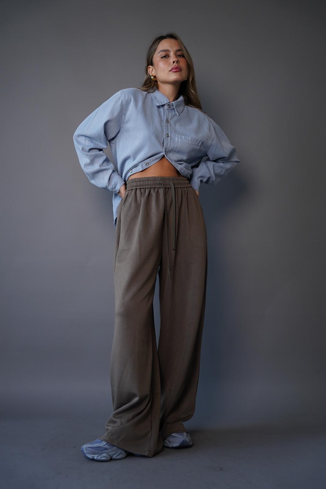 מכנס תמיר – גזרה נשפכת יומיומית ב-3 צבעים | RFA Fashion