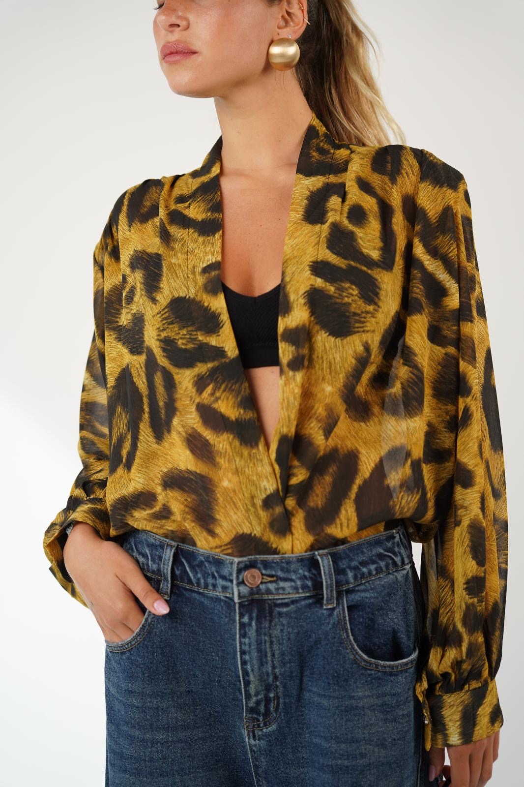 חולצת שיפון איזבלה