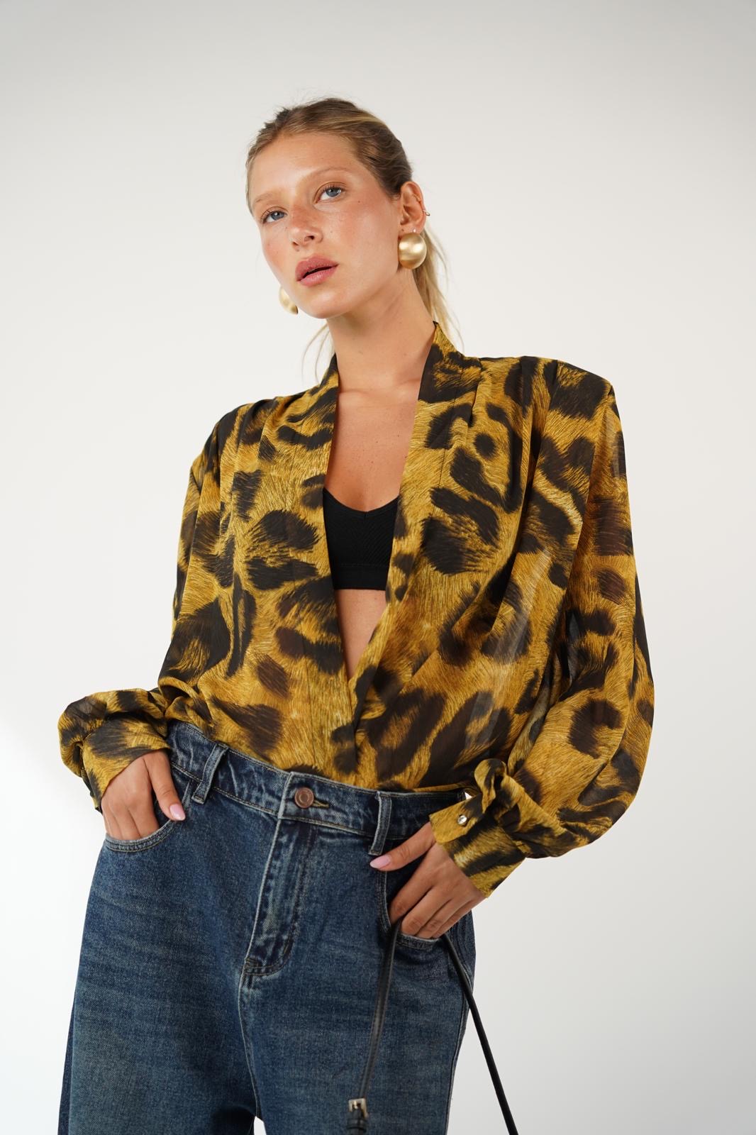 חולצת שיפון איזבלה