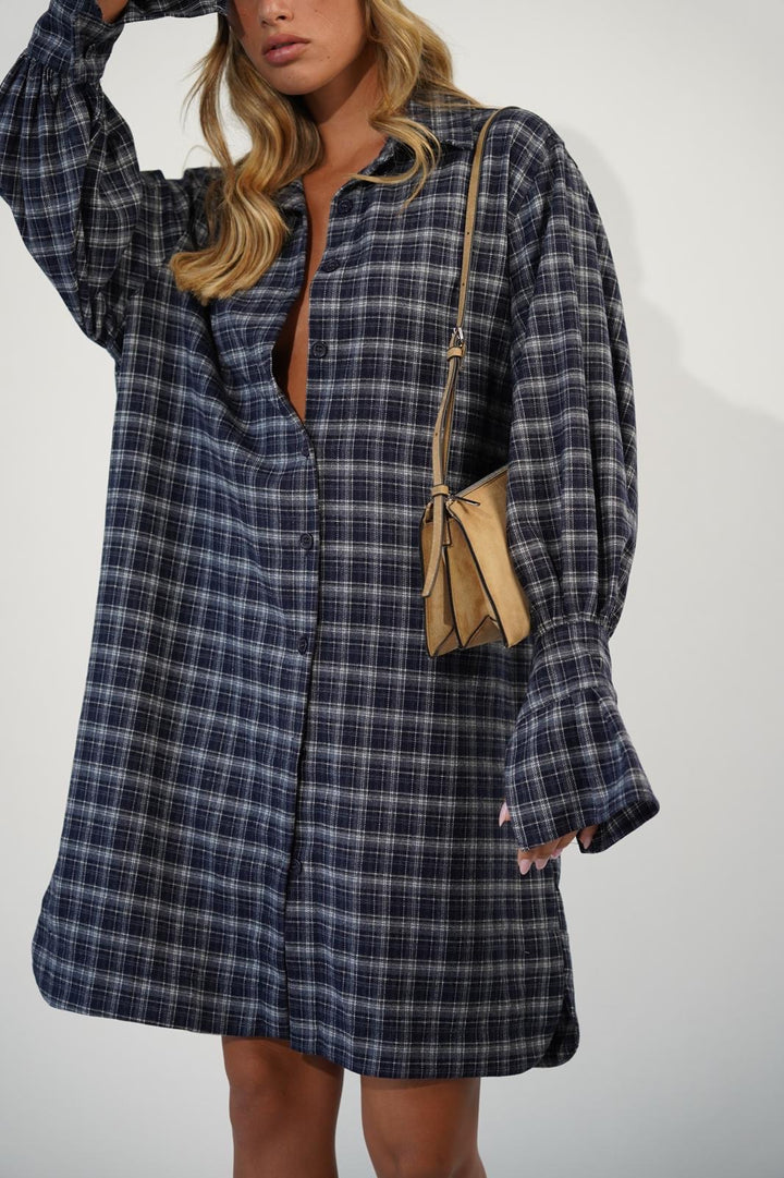 שמלת משבצות מילי